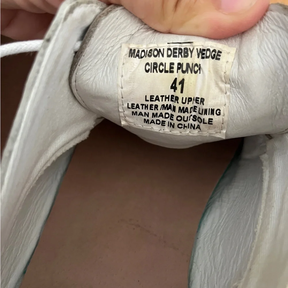 Rollie Madison Derby Wedge Women’s Shoes Size 41‎ EUC